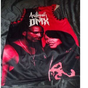Headgear DMX and Aaliyah Jersey NEW with tags size M